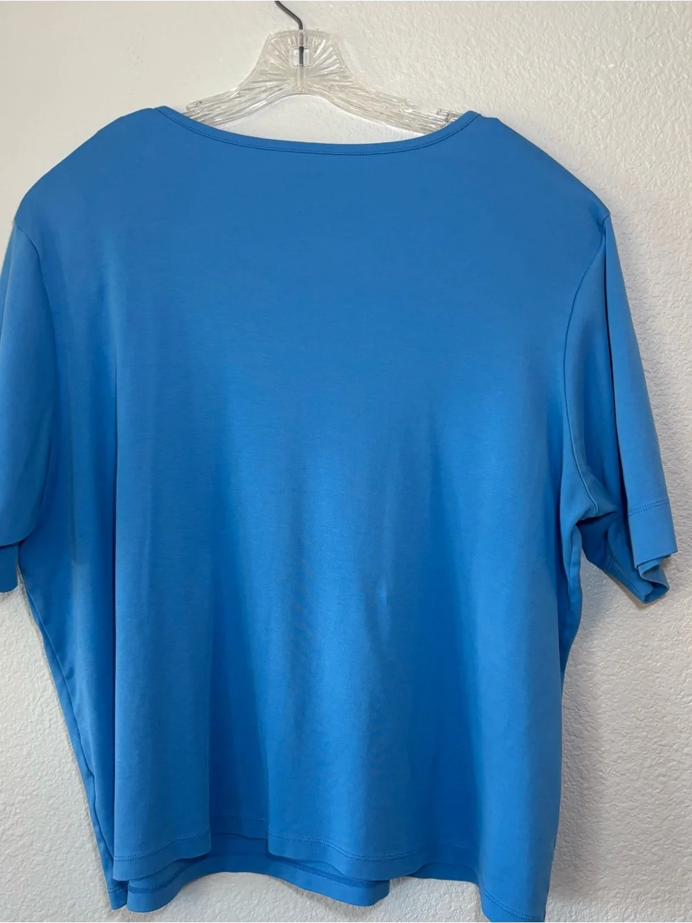 L.L. Bean Women's 100% Supima Cotton Scoop Neck Short Sleeve Tee 3X Lot of 2